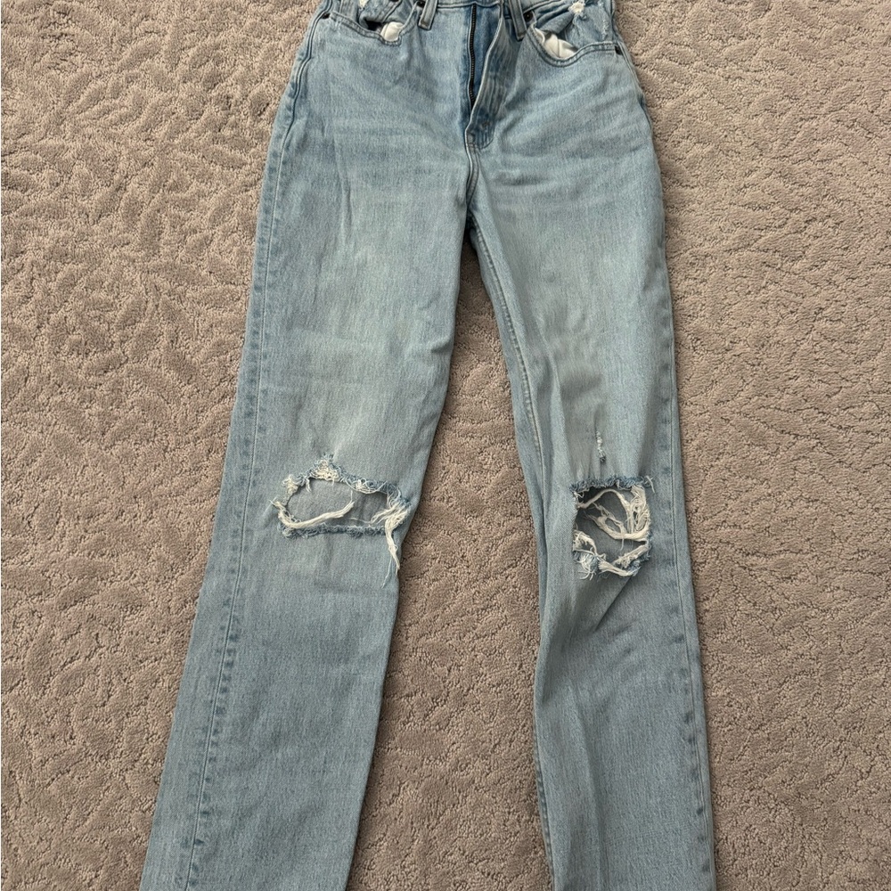 Abercrombie 90’s Straight Ultra High Rise Jeans *Curve Love